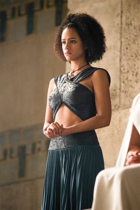 May 22, 2023 · Nathalie Emmanuel is being spied naked, as a guy swims in a river and spots her and a group of girls washing clothes downstream. First, we see Nathalie’s breasts as she squats in some shallow water wringing out some clothes. Then we see her bare butt as she rises to stand up. The view then switches to the front again. 